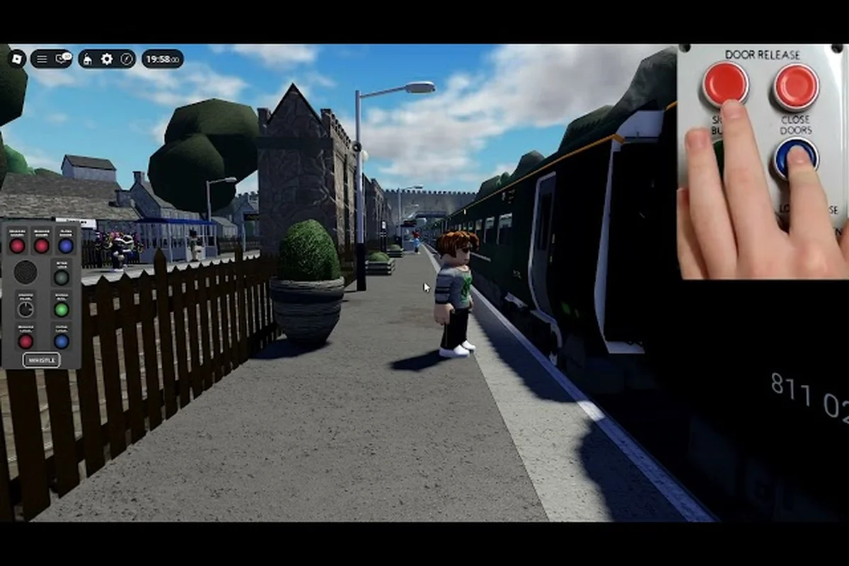 British Railway Roblox Door Control: Intercom & Camera Modes