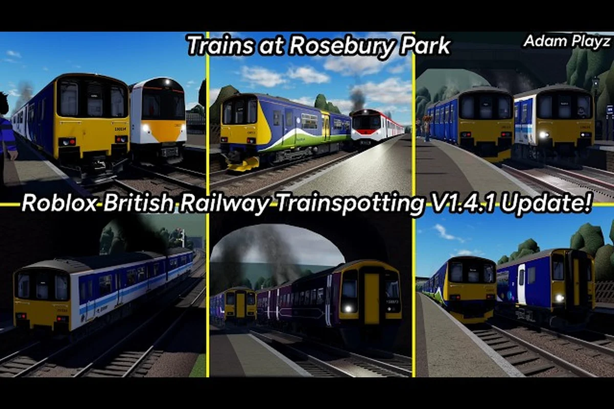 British Railway Roblox Level Crossing: Station & Routes